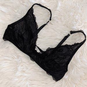 Black Lace Bralette 36C